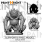 
Dungeon Monsters 3 Mini Bundle Miniature – Dungeons and Dragons RPG Tabletop Fantasy Creature Figure for DnD 5e Encounters –PnP