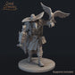 
Dr. Corvus with Crow for Dungeons and Dragons 28mm/32mm TTRPG Plague Doctor Miniature Dark Fantasy Miniatures - GG