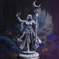 
Female Sorcerer Miniature Moon Goddess Mini Dungeons and Dragons Mini RPG Tabletop Miniature DnD Painting Pathfinder 5e DnD - DmS