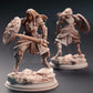 
Female Veteran Fighter Dungeons and Dragons 28mm/32mm/38mm Mini RPG Tabletop Miniature DnD Painting Pathfinder 5e DnD Jorjie of Hvirna - DmS