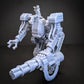 
The Reaper Mech & Valentina (The Iron Guard Collection) | 28mm/32mm TTRPG Sci-fi  Wargaming Robot Troops Android Mech Walker Dieselpunk Hero