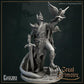
Koschei Death King Miniature for Dungeons and Dragons 28mm/32mm Snake Warriors TTRPG - GG