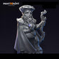 
Myconid Oracle – Fantasy Mushroom Mystic Miniature – 28mm 32mm 35mm Scale – Tabletop RPG Figure for DnD & Pathfinder – Gray PLA –PnP