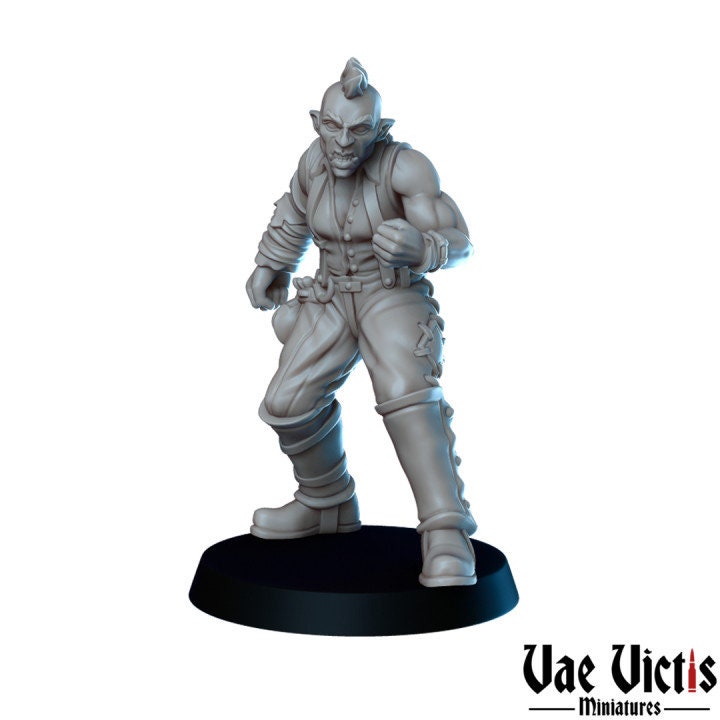 
6pc Bar Brawl miniatures for DnD Dungeons and Dragons Bar Fight 28mm/32mm Modular Miniatures Fantasy TTRPG Wargame and Dioramas