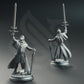 
Priest Knight Miniature Dungeons and Dragons 28mm/32mm/38mm Mini RPG Tabletop Miniature DnD Painting Pathfinder 5e DnD Vicar Atticus - DmS