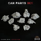 
9pc Car Parts - Basing Bits 28mm/32mm Scrapyard TTRPG Basing Materials Junkyard Mechanical Scrap Exhaust Engine Miniatures Junk ScatterZbW