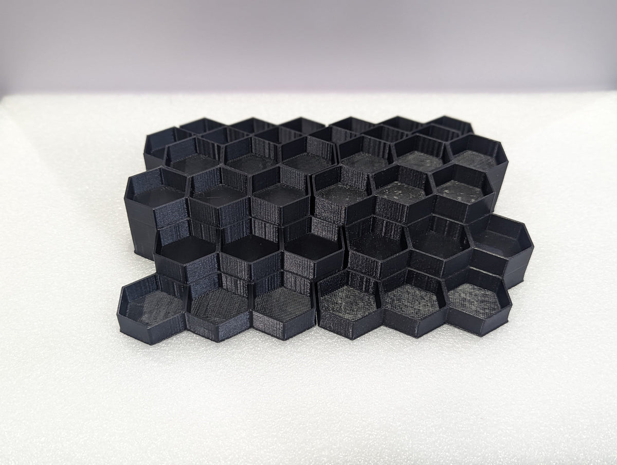 
3D Printed Paint Rack Organizer 9 Slot Sections for Vallejo & Army Painter Ideal for DnD Painters and Craft Organization Storage