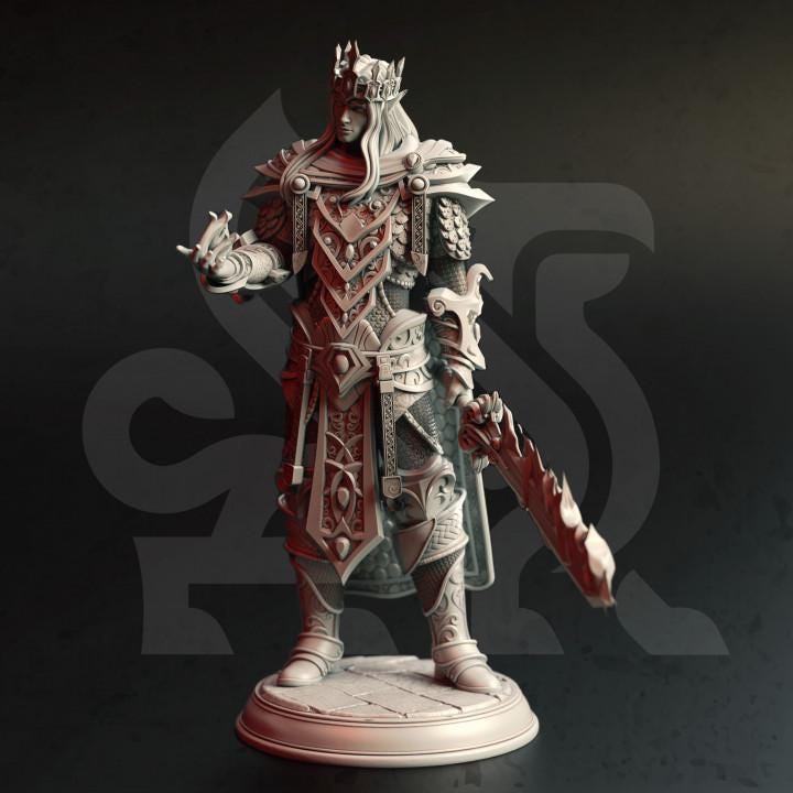 
High Elven King Dungeons and Dragons