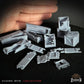 
16pc Small Wooden Boxes - Basing Bits 28mm/32mm Fantasy Wargaming TTRPG Basing Materials Rustic Storage Miniatures Warehouse ScatterZbW