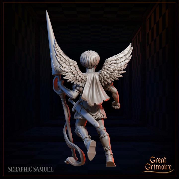 
3 Pc Celestial Angel Miniature Pawns