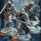 
3pc Snow Giants DnD Dungeons and Dragons 28mm/32mm TTRPG Fantasy Wargame Giant Miniatures Fighter Warriors 5e Wargame Giants Nordic Minis