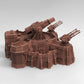 
Planetary Defense Cannon | 3D Printed Sci-Fi Terrain for Wargaming, TTRPGs, Tabletop Display, Tesseract Tomb
