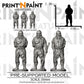 
3 Rotten Soldiers Miniatures – Dungeons and Dragons Undead Warrior Set for DnD 5e Plague Encounters, RPG Battles & Tabletop Horror –PnP