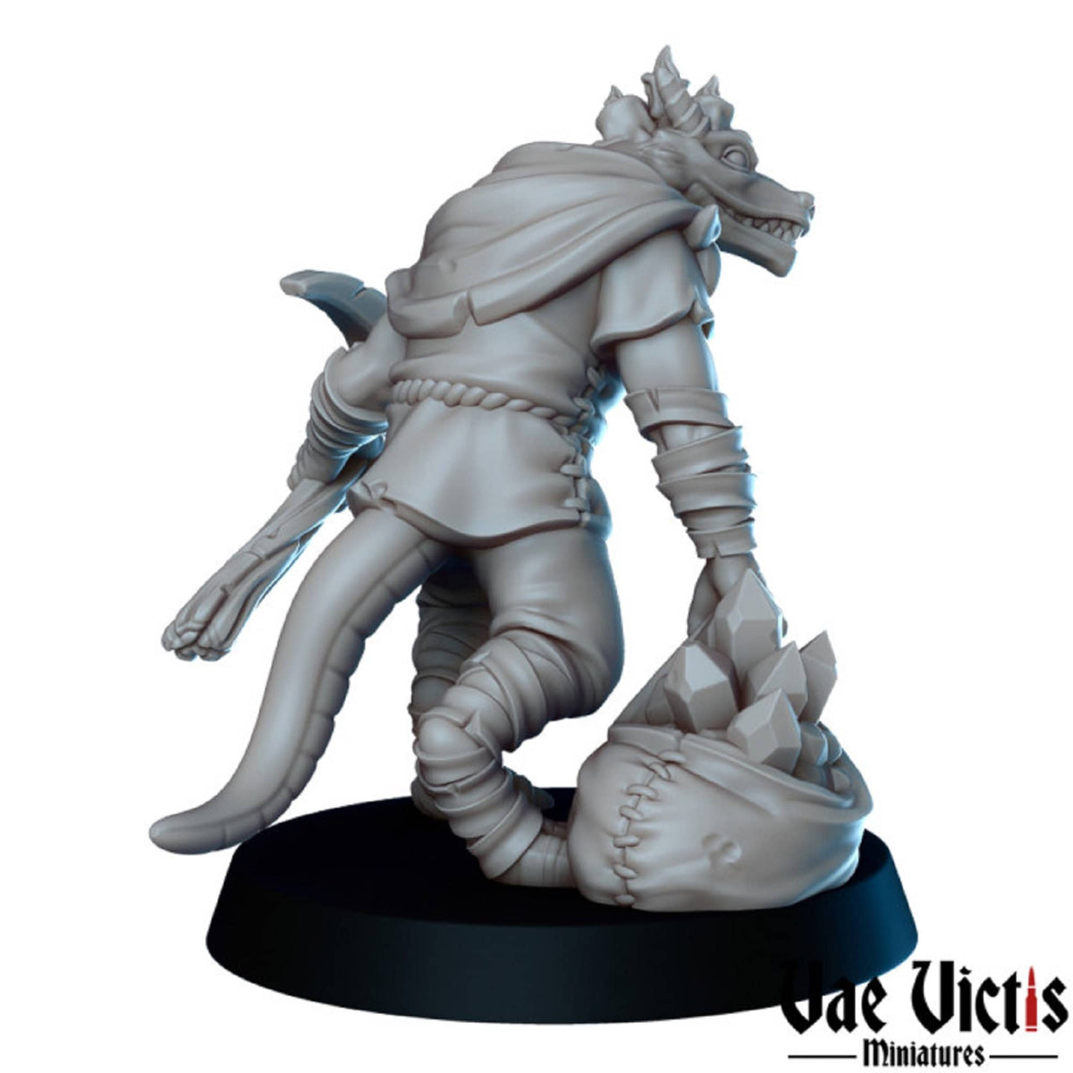 
Kobold Miner DnD Dungeons and Dragons 28mm/32mm TTRPG Wargame NPC Undergrounds figurine 5e Miniatures for painting