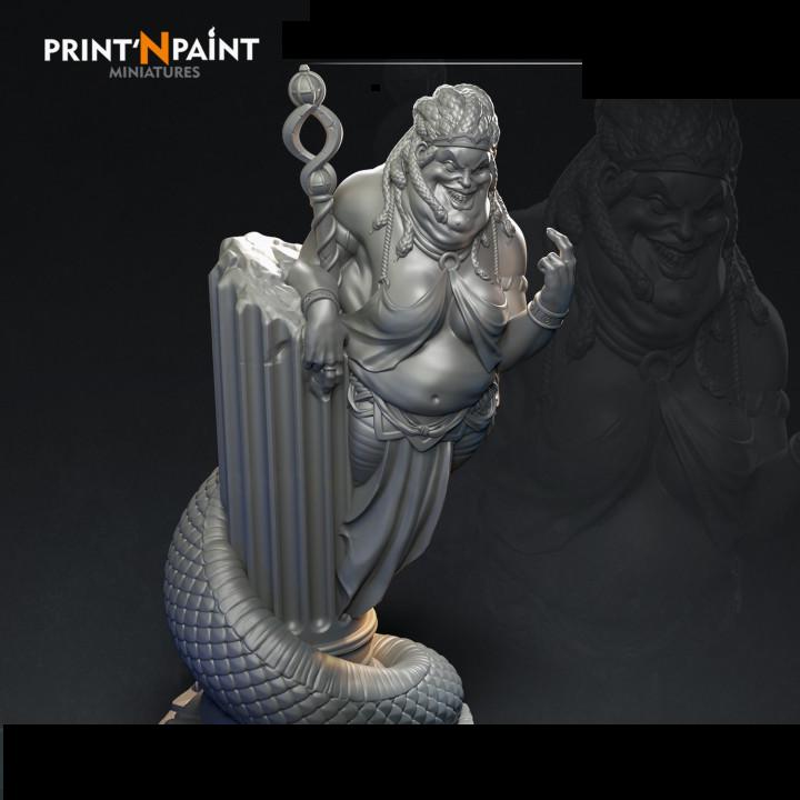 
Medusa Miniature – Dungeons and Dragons RPG Tabletop Fantasy Creature Figure for DnD 5e Encounters –PnP