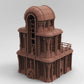 
Steelspire Ordinance Hall | 3D Printed Sci Fi Building Terrain for Wargaming and Tabletop RPGs, Tesseract Tomb