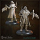 
2pc Hunters Townsfolk NPCs A Lucky Shot DnD Dungeons and Dragons 28mm/32mm TTRPG Fantasy Wargame Bird Prey Miniatures Miniature Villagers