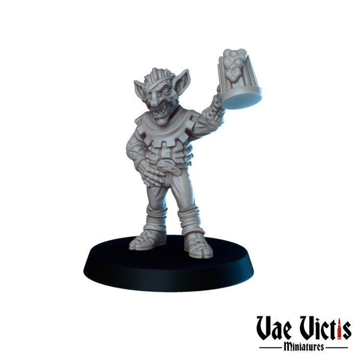 
6pc Bar Brawl miniatures for DnD Dungeons and Dragons Bar Fight 28mm/32mm Modular Miniatures Fantasy TTRPG Wargame and Dioramas