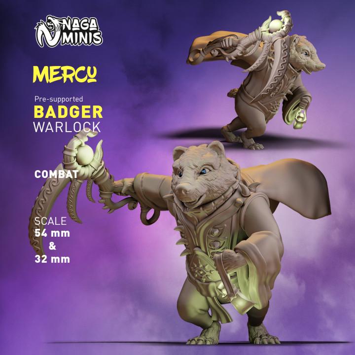
Badger Folk DnD Dungeons and Dragons 28mm