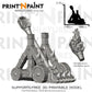 
Goblin Catapult Miniature – Dungeons and Dragons DnD 5e Pathfinder RPG Tabletop Fantasy Figure –PnP