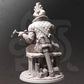 
Half Elf Townsfolk Bard Miniature Dungeons and Dragons 28mm/32mm/38mm Mini RPG Tabletop Miniature Painting Pathfinder 5e DnD Brekken - DmS