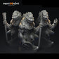 
3 Gnoll Warriors Miniature – Dungeons and Dragons RPG Tabletop Figure Pathfinder 5e –PnP