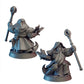 
10pc DnD Starter Pack DnD Dungeons and Dragons 28mm/32mm Scale Wargame Miniatures Mushroom nymph Wizard Ogre and more