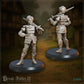 
3pc Countryside Children Miniatures for Dungeons and Dragons 28mm/32mm TTRPG Townsfolk NPCs Miniature Villager Farmers- GG