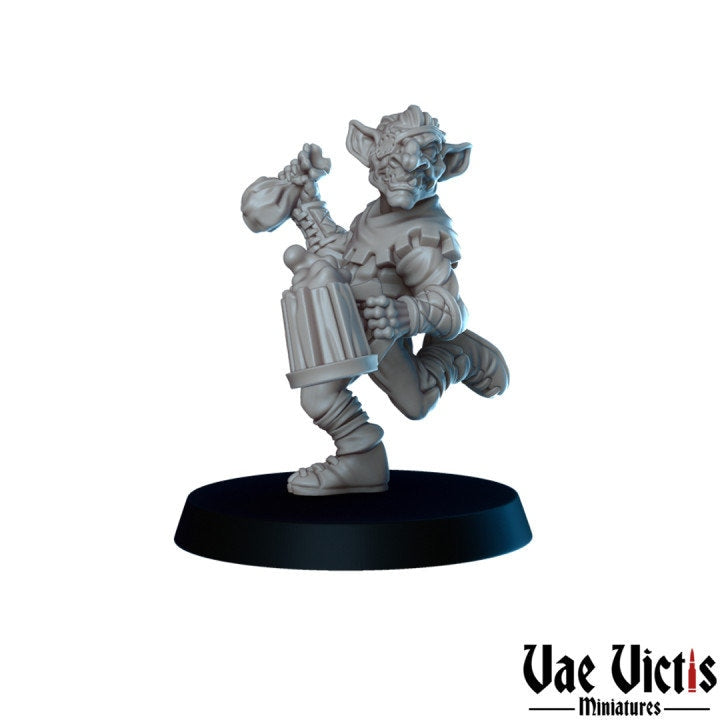 
6pc Bar Brawl miniatures for DnD Dungeons and Dragons Bar Fight 28mm/32mm Modular Miniatures Fantasy TTRPG Wargame and Dioramas