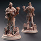 
Warforged Bartender Dungeons and Dragons Tavern NPC Mini RPG Tabletop Miniature DnD Painting Pathfinder 5e DnD Brick - DmS