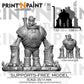 
Mecha Gnome Prodigy – Fantasy Tinkerer Miniature – 28mm 32mm 35mm Scale – Tabletop RPG Figure for DnD & Pathfinder – Gray PLA –PnP