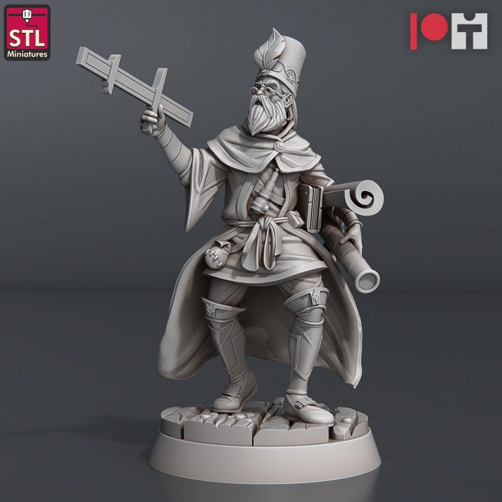 
Astronomers Set, DnD, Dungeons and Dragons, Tabletop RPG, Space, Fantasy, Scatter terrain - by STL Miniatures