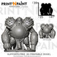 
Wit's End 3 Mini Bundle Miniature – Dungeons and Dragons DnD 5e Pathfinder RPG Tabletop Fantasy Figure –PnP