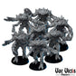 
Crab Folks DND Miniature Set Dungeons and Dragons D&D DnD Monsters Crabfolk Miniatures Pathfinder Fantasy Wargaming Miniatures