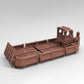 
Cargo Barge with Cargo | 3D Printed Sci Fi Ship Terrain for Dungeons and Dragons, Starfinder, Infinity and TTRPG Scenery