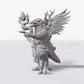 
Wildwood Kenku Druid Miniature for DnD Dungeons and Dragons TTRPG Fantasy Miniatures Bird Figurine Forest Scatter 28mm or 32mm DnD Kenku