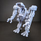 
The Reaper Mech & Valentina (The Iron Guard Collection) | 28mm/32mm TTRPG Sci-fi  Wargaming Robot Troops Android Mech Walker Dieselpunk Hero