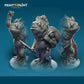 
3 Kuo-Toa Fishers Miniatures – Dungeons and Dragons Underwater RPG Creatures for DnD 5e Tabletop Encounters & Fantasy Battles –PnP