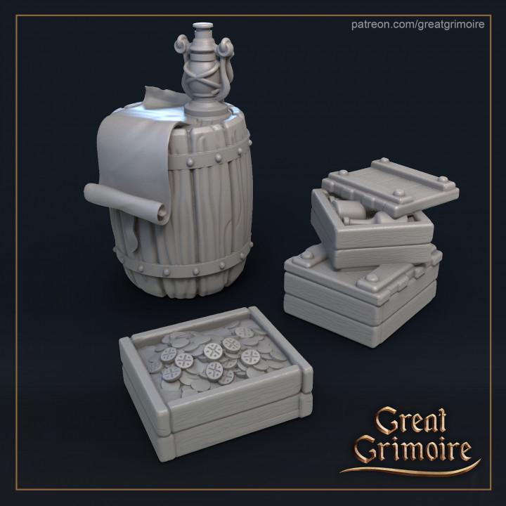 
Tiny Sam Pirate Miniature DnD Monster, Sea Creature, 28mm or 32mm Scale, Dungeons and Dragons Collectible RPG Mini Pirate Scatter - G.G