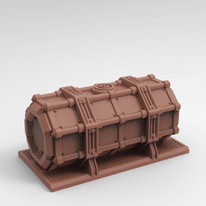 
Cargo Barge with Cargo