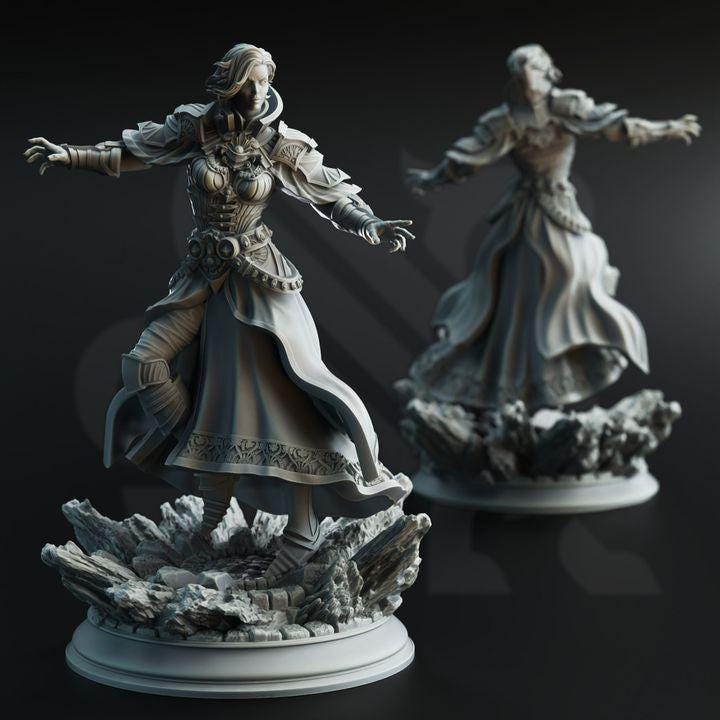 
Psionic Mindweaver Seer - Violet
