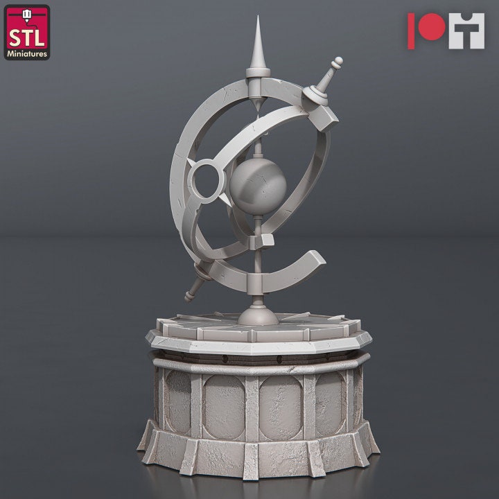 
Astronomers Set, DnD, Dungeons and Dragons, Tabletop RPG, Space, Fantasy, Scatter terrain - by STL Miniatures