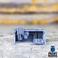 
The Arms Dealer Store 28mm/32mm Weapons Merchant TTRPG Wargame Terrain Kit Night Market Collection Basing bits Scifi Gun Shop Scenery