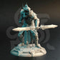 
2pc Elven Vanguard Warrior Miniatures Dungeons and Dragons 28mm/32mm/38mm Mini RPG Tabletop Miniature DnD Painting Pathfinder 5e DnD - DmS