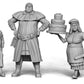 
9pc Townsfolk DnD Set Fantasy Tavern NPC Miniatures 28mm 32mm Scale TTRPG Storytelling miniature figurines DnD Scatter D&D Pathfinder Party