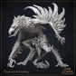 
Rapacious Bird DnD Dungeons and Dragons 28mm/32mm TTRPG Wargame Miniatures Large Terror Bird Monster Fantasy Curse of the Celestial Children