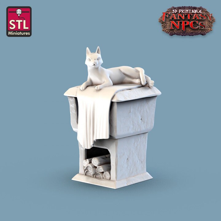 
Pottery Miniature Vendor DnD Dungeons and Dragons 28mm/32mm Potter Miniature Vase TTRPG Fantasy Scatter Terrain Dollhouse Furniture Diorama