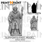 
Desert Mage Miniature – Dungeons and Dragons RPG Tabletop Fantasy Creature Figure for DnD 5e Encounters –PnP