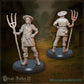 
3pc Village Chores for Dungeons and Dragons 28mm/32mm TTRPG Townsfolk NPCs Farm Miniatures Harvesters Fieldsman Pitch folk- GG