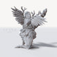 
Wildwood Kenku Druid Miniature for DnD Dungeons and Dragons TTRPG Fantasy Miniatures Bird Figurine Forest Scatter 28mm or 32mm DnD Kenku